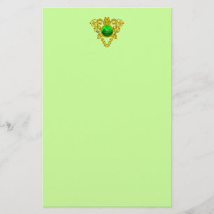 SAINT PATRICK'S CELTIC HEART,SHAMROCK STATIONERY