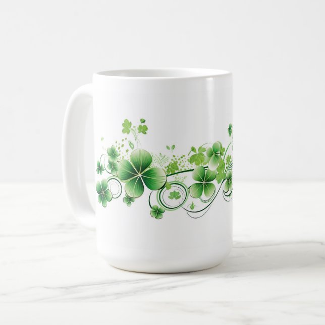 Saint Patricks Coffee Mug (Front Left)