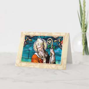 Saint Patrick's Day Blessings Religious  Card
