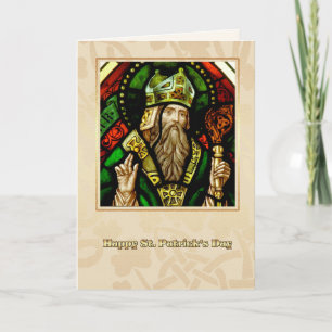 Saint Patrick's Day Blessings Religious Card