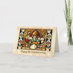 Saint Patrick's Day Blessings Religious Card