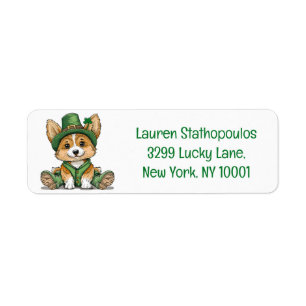 Saint Patrick's Day Corgi Chien