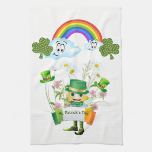 Saint Patrick's Day Cuisine Serviette Leprechaun