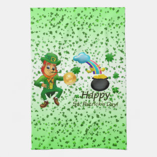 Saint Patrick's Day Cuisine Serviette Leprechaun