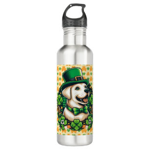 Saint Patrick's Day cut dog 710 Ml Water Bottle