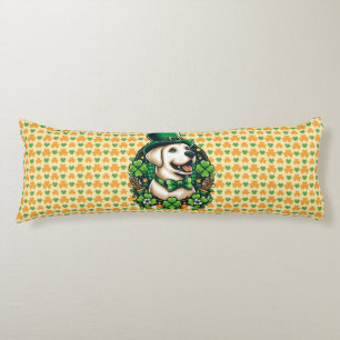 Saint Patrick's Day Cute Dog Body Pillow
