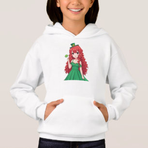 Saint Patrick's day cute, Irish anime lass
