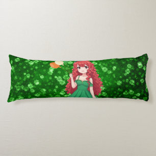  Saint Patrick's day cute, Irish anime lass  Body Pillow