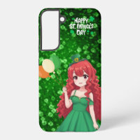 Saint Patrick's day cute, Irish anime lass