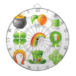 saint patricks day dartboard