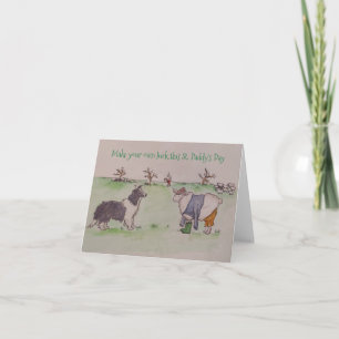 Saint Patrick's Day Folded Greeting Card