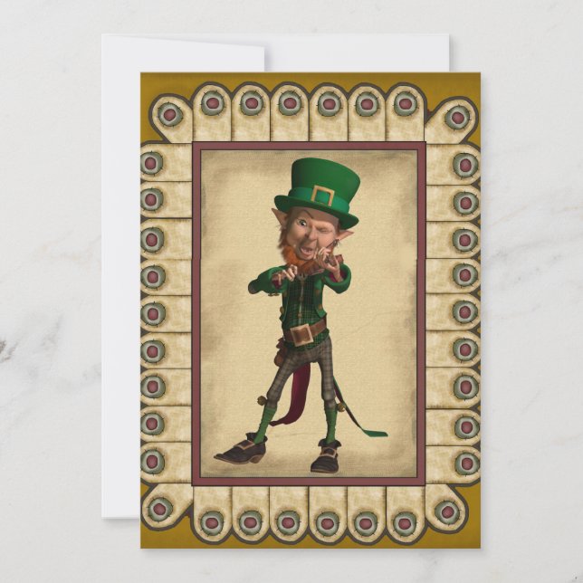 Saint Patrick's Day Invitation (Front)
