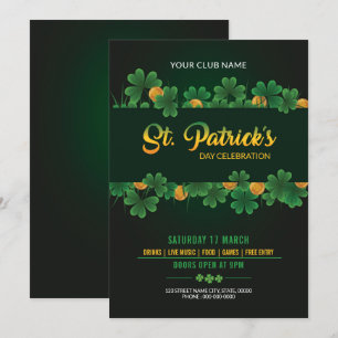 Saint Patricks Day Invitation