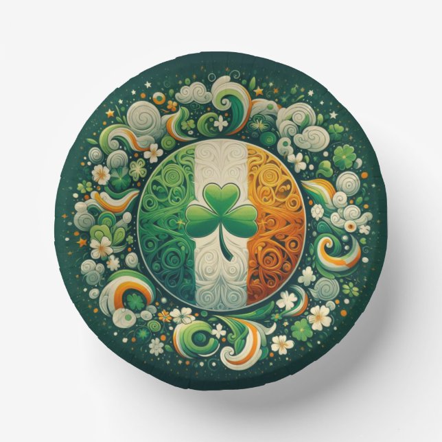 Saint Patrick's day/Ireland/Irish  Paper Plate (Front)