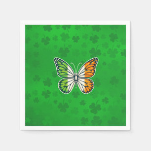 Saint Patrick's Day Irish butterfly Napkin
