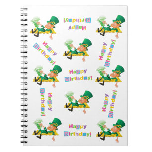 Saint Patrick's Day Joyeux Carnet d'anniversaire