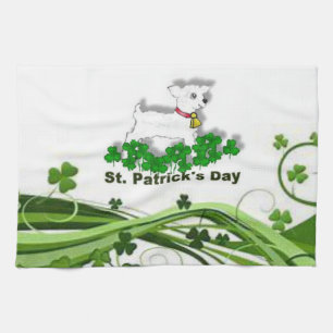 Saint Patrick's Day Kitchen Hand Towel