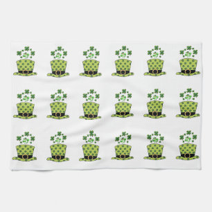 Saint Patrick's Day Kitchen Hand Towel
