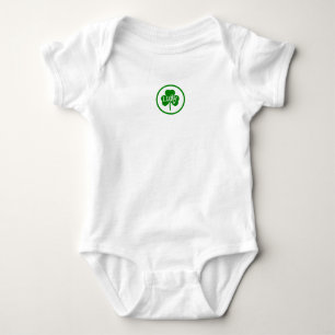 Saint Patricks' Day Latte Mug Baby Bodysuit