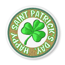 Saint Patricks Day Magnet.