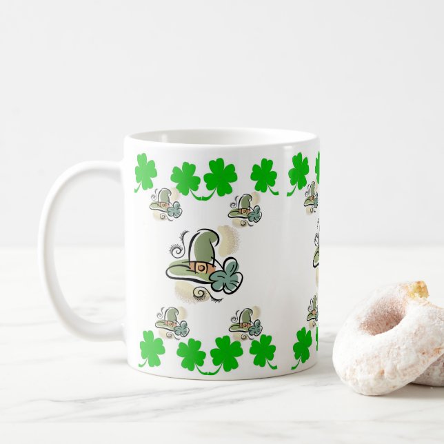 Saint Patrick's Day Mug (With Donut)