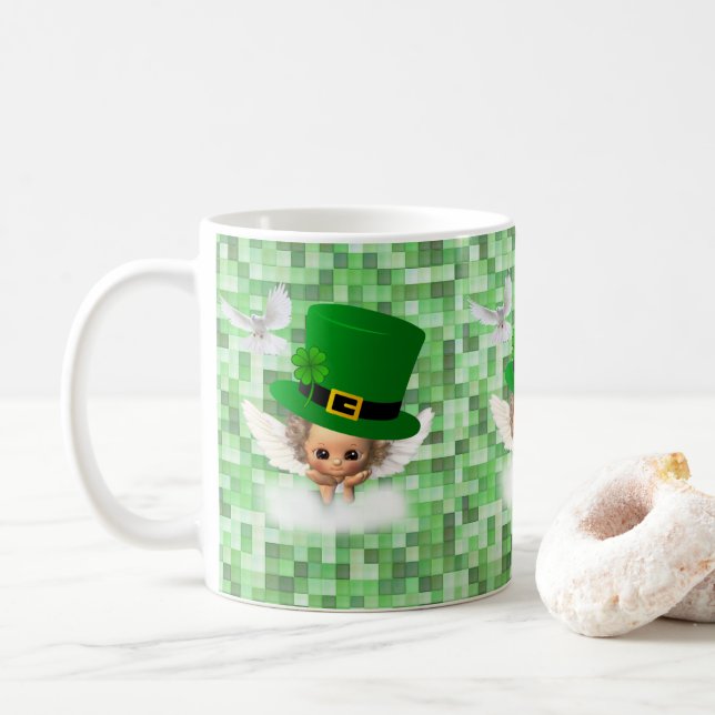 Saint Patrick's Day Mug (With Donut)