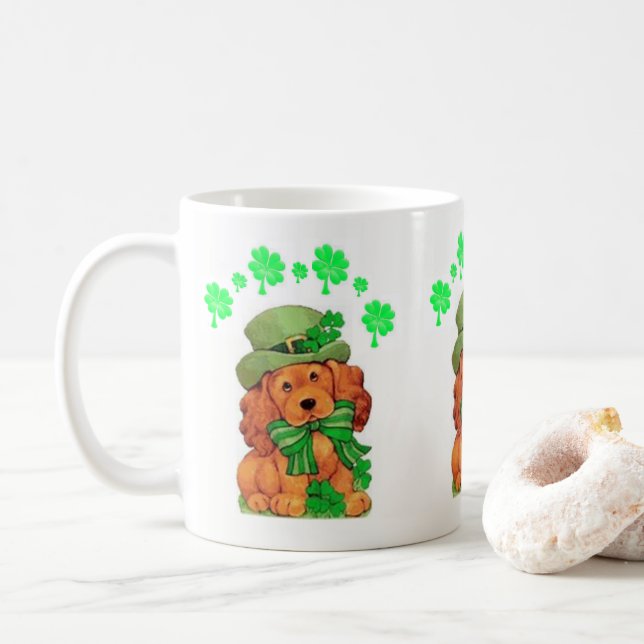 Saint Patrick's Day Mug (With Donut)
