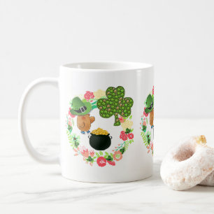 Saint Patrick's Day Mug Teddy Bear