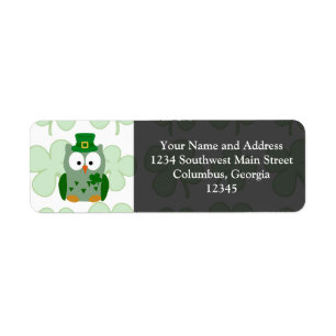 Saint Patrick's Day Owl