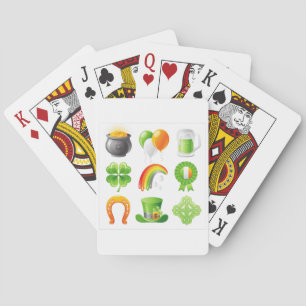 saint patricks day playing cards