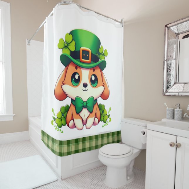Saint Patricks' Day puppy  (In Situ)