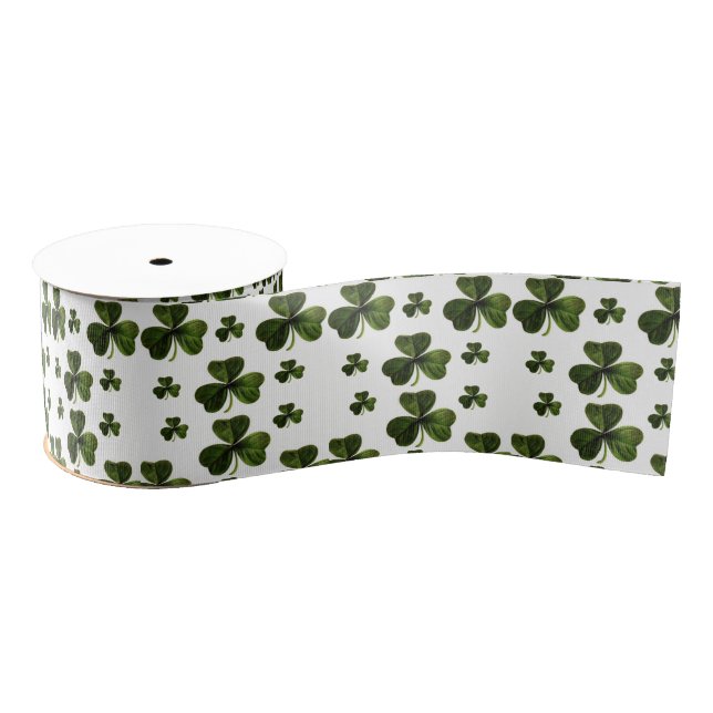 Saint Patrick's Day Ribbon Grosgrain Ribbon (Spool)