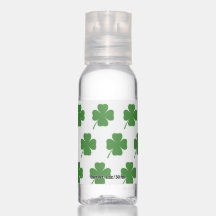 Saint Patrick's Day Sanitizer à la main