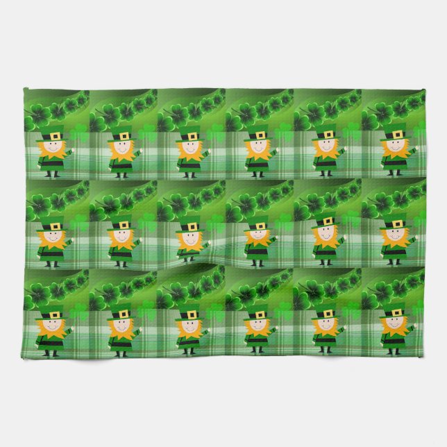 Saint Patrick's Day Serviette à main (Horizontal)