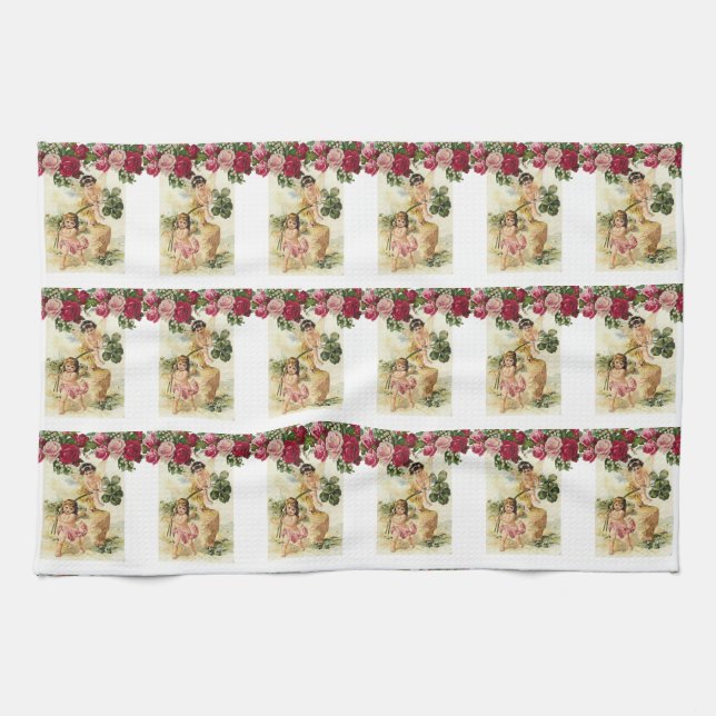 Saint Patrick's Day Serviette à main (Horizontal)