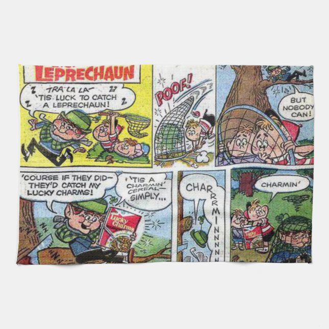 Saint Patrick's Day Serviette à main (Horizontal)