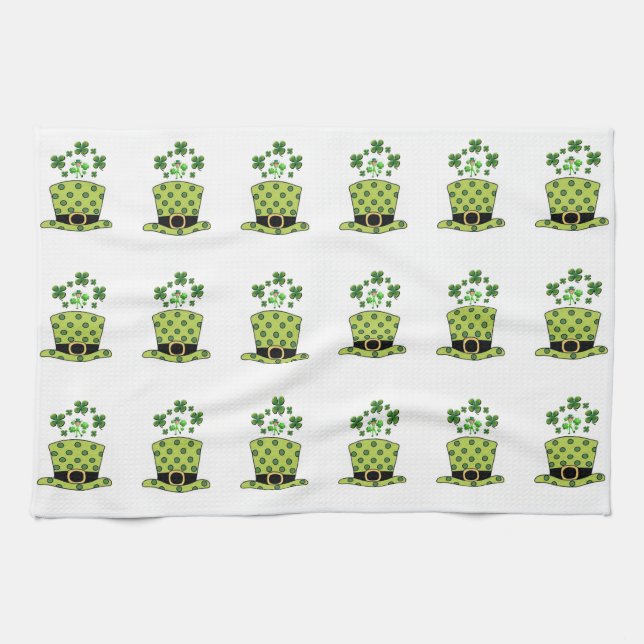 Saint Patrick's Day Serviette à main (Horizontal)