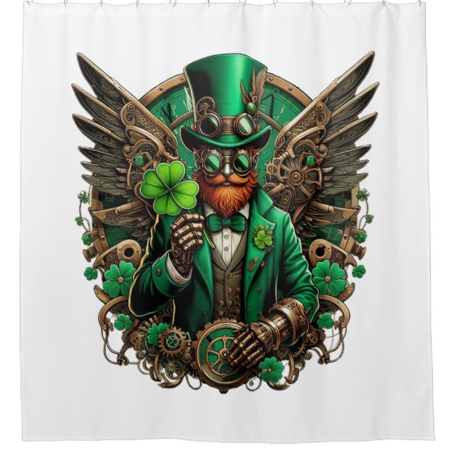 Saint Patrick's Day steampunk clover (Front)