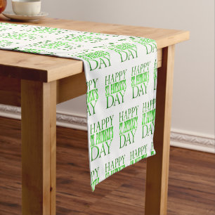 Saint Patricks Day Table Runner