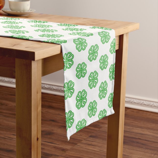 Saint Patricks Day Table Runner (In Situ)