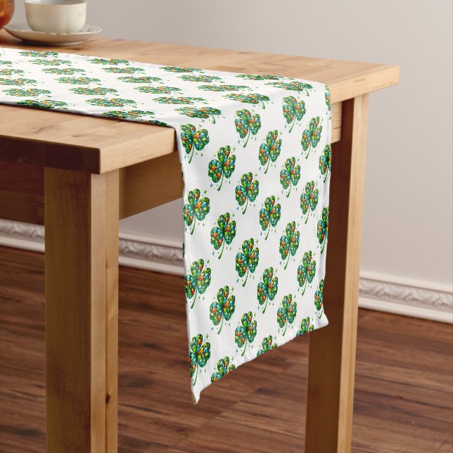 Saint Patricks Day Table Runner (In Situ)