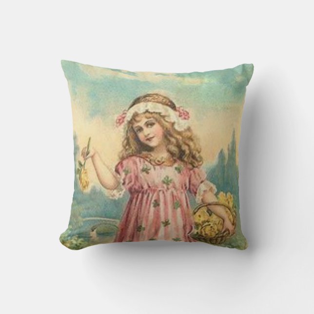 Saint Patrick's Day Throw Pillow (Front)