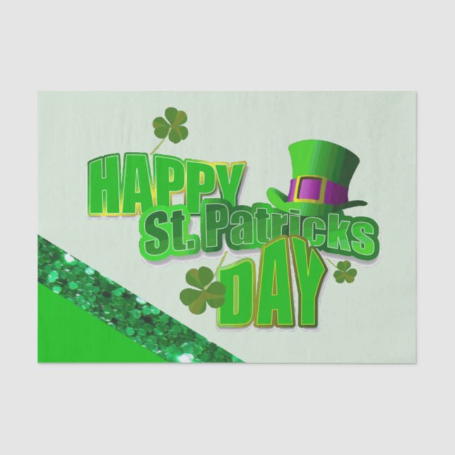 Saint Patrick's Day Tissue Paper (Front)