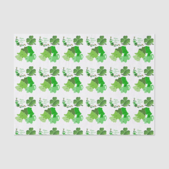 Saint Patrick's Day Tissue Paper (Front)