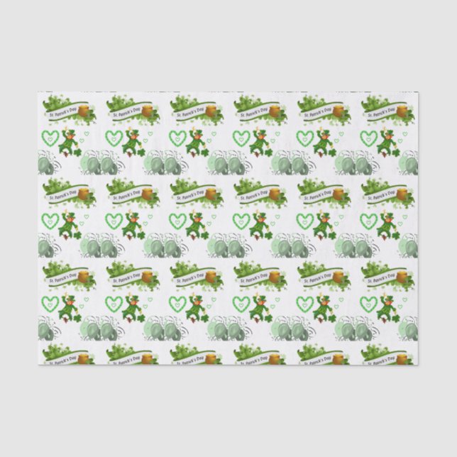Saint Patrick's Day Tissue Paper (Front)