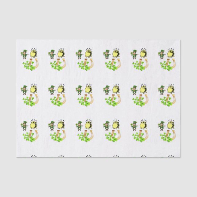 Saint Patrick's Day Tissue Paper (Front)