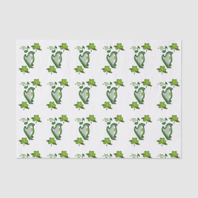 Saint Patrick's Day Tissue Paper (Front)