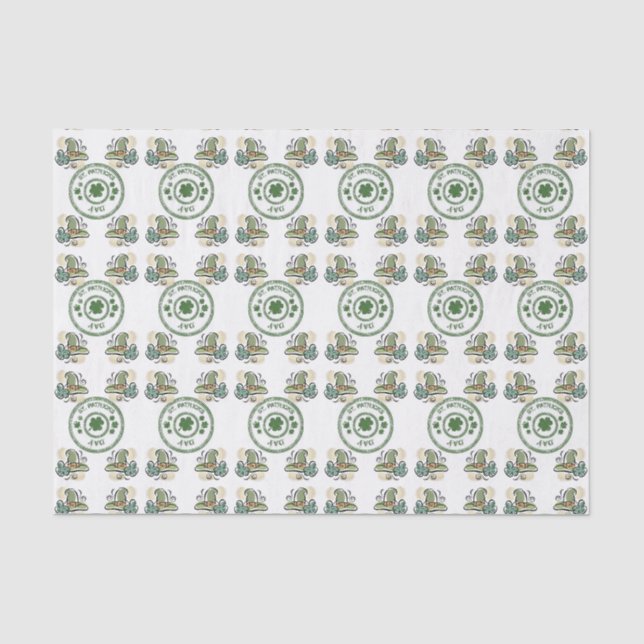 Saint Patrick's Day Tissue Paper (Front)