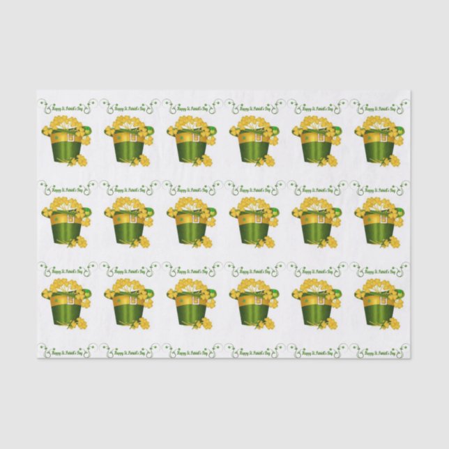 Saint Patrick's Day Tissue Paper (Front)