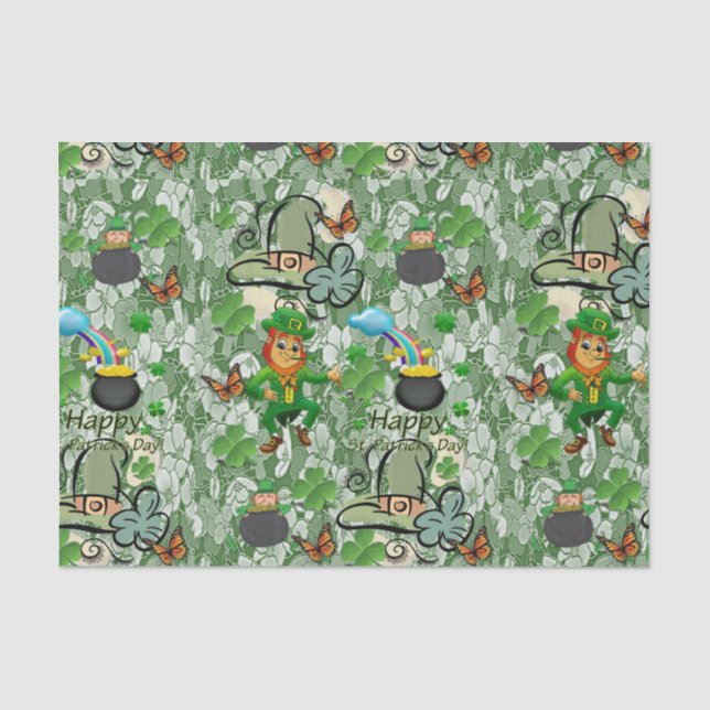 Saint Patrick's Day Tissue Paper (Front)